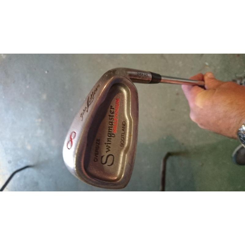 John Letters Golf Clubs and Golf Bag