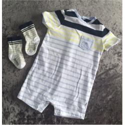 Hugo boss stripe romper set
