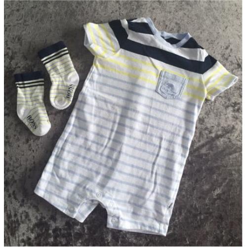 Hugo boss stripe romper set