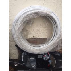 2 Rolls of Barrier Pipe 1 Roll of under floor heating pipe