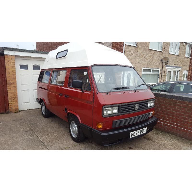 Vw T25 camper, one owner, FSH with LPG conversation