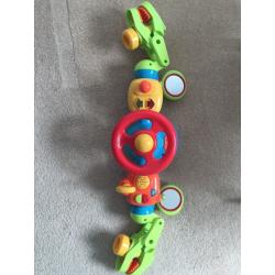ELC Giraffe toy / ELC pram steering wheel