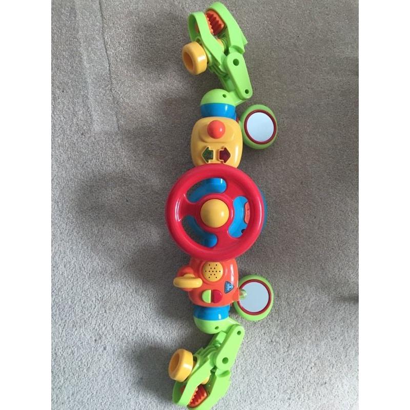 ELC Giraffe toy / ELC pram steering wheel