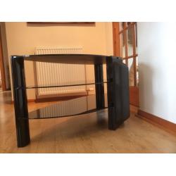 Glass corner TV unit