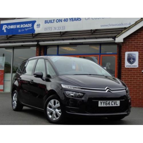 2014 64 CITROEN C4 GRAND PICASSO 1.6 E-HDI AIRDREAM VTR ETG6 5DR AUTO 7 SEATER D