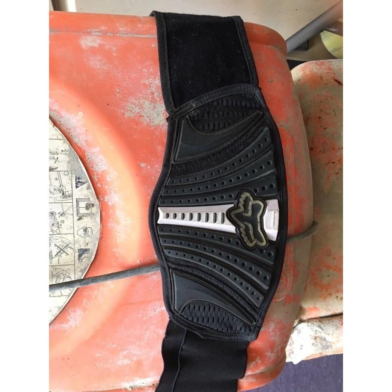 Kids fox motocross kidney belt