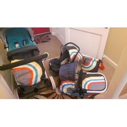 3 in 1 cosatto travel system