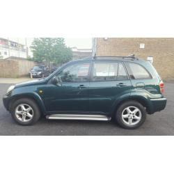 2002(52 REG) RAV4 MANUAL 2.0 PETROL MOT APRIL 2017 LOW MILEAGE 75K