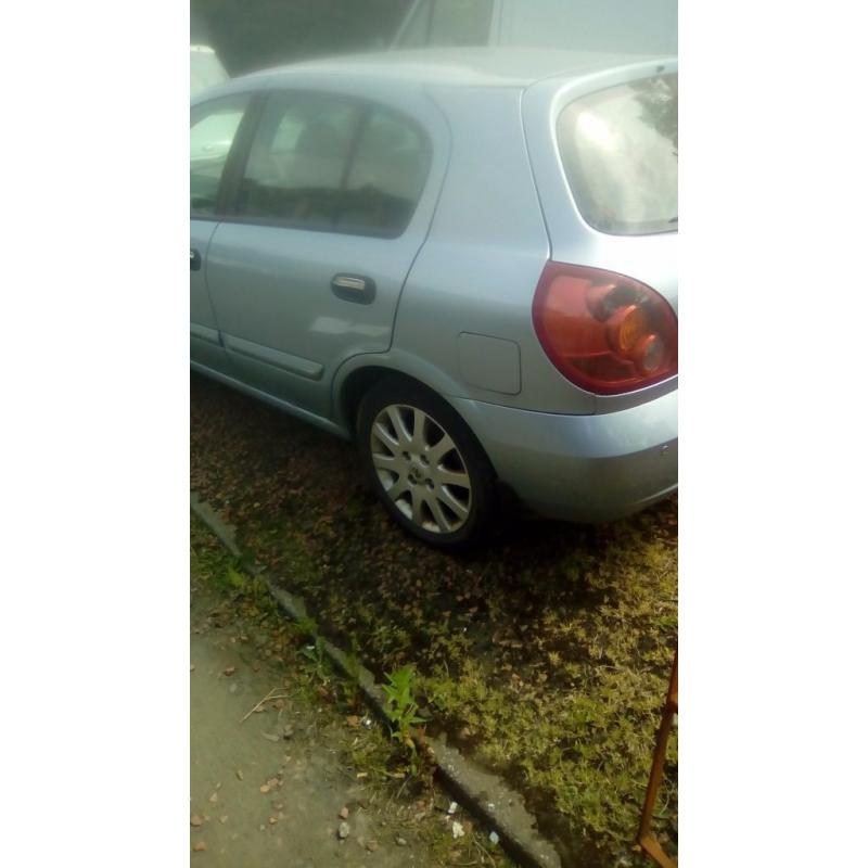 Breaking a 2003 almera