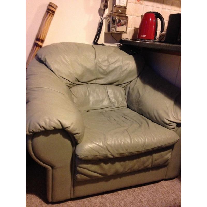 Matching sofa and seat for sale