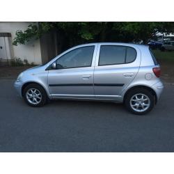 TOYOTA YARIS 2004 T SPIRIT 1.3 PETROL MANUAL A/C SUNROOF