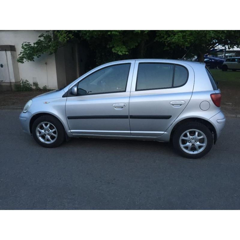 TOYOTA YARIS 2004 T SPIRIT 1.3 PETROL MANUAL A/C SUNROOF