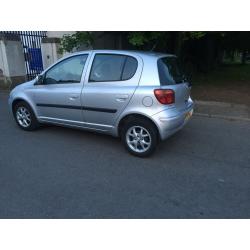 TOYOTA YARIS 2004 T SPIRIT 1.3 PETROL MANUAL A/C SUNROOF
