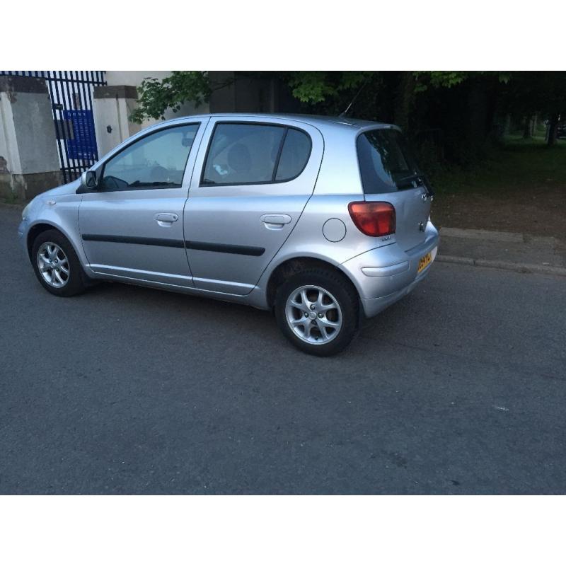 TOYOTA YARIS 2004 T SPIRIT 1.3 PETROL MANUAL A/C SUNROOF