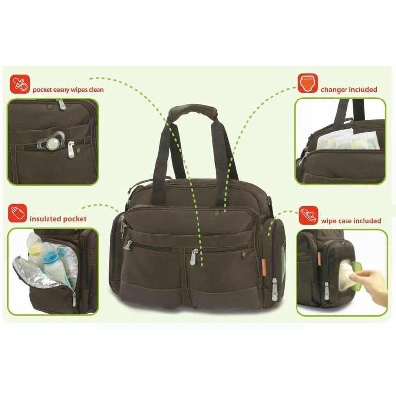 BRAND NEW GREY BABY CHANGING BAG