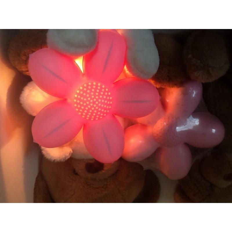 Wall Lights pretty pink flower