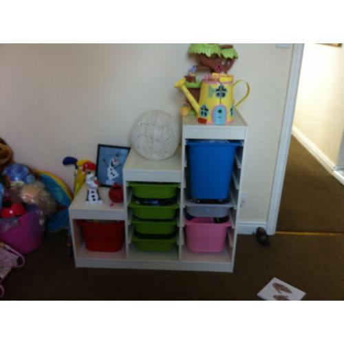 Ikea 3 Tier Storage Unit - with trays