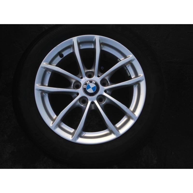 2015 bmw 1 series alloys f20/f21 Msport sport Michelin tyres