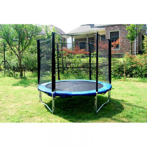 8 Foot Trampoline with safety enclosure