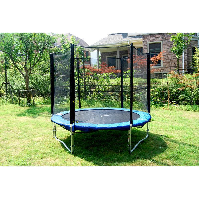 8 Foot Trampoline with safety enclosure