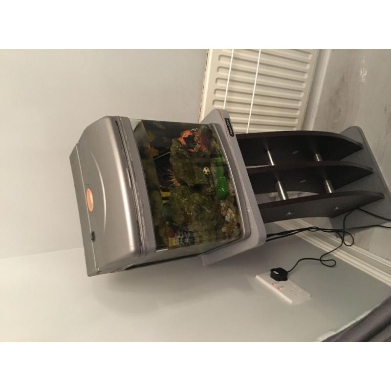 Small fish tank for sale (marine or swap over)