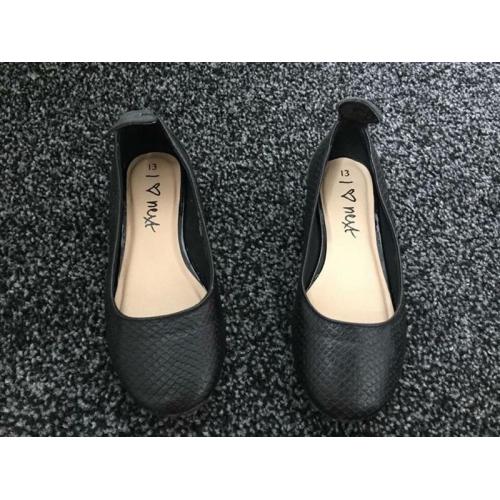 Next black shoes - size 13