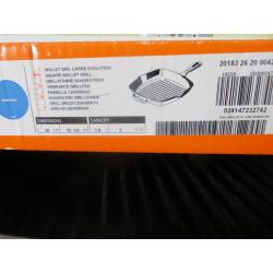 BRAND NEW LE CREUSET GRIDDLE PAN SKILLET (26) MARSEILLE BLUE