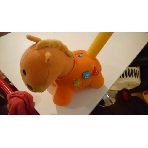 Push-a-long Musical Horse