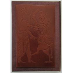 Hand made Persian Leather Pocket Mirror