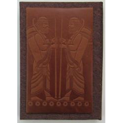 Hand made Persian Leather Pocket Mirror