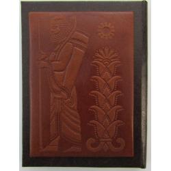 Hand made Persian Leather Pocket Mirror
