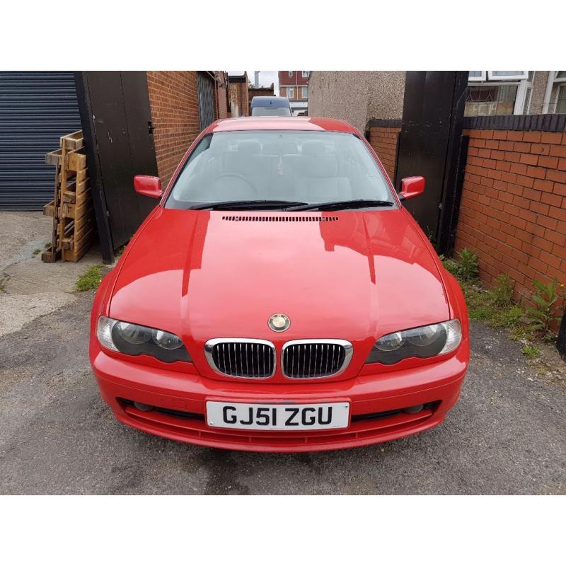 STUNNING RED BMW 320 CI COUPE IN EXCELLENT CONDITION