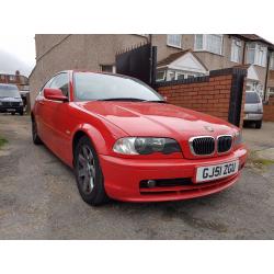 STUNNING RED BMW 320 CI COUPE IN EXCELLENT CONDITION