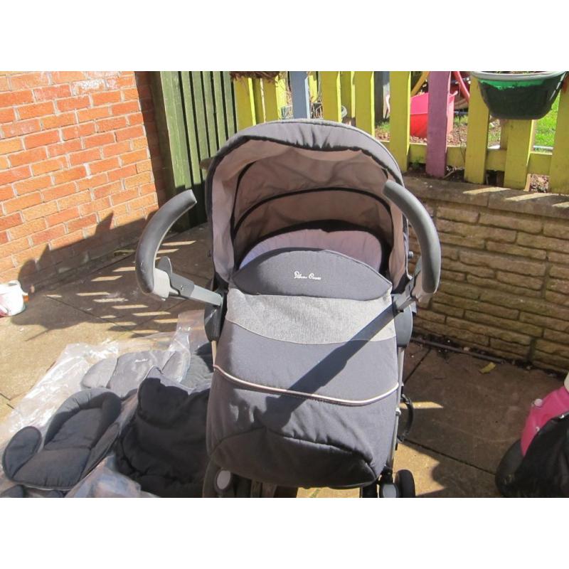 SILVER CROSS 3D PRAM/PUSHCHAIR