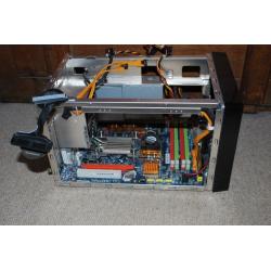 Shuttle XPC SP45H7 Barebones Gaming PC / Powerful Media Centre Sony DVD+RW Computer