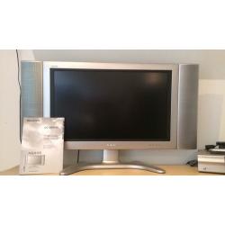 30" LCD Sharp television with YouView box