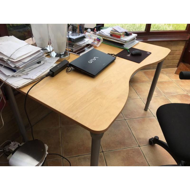 IKEA desk and chair