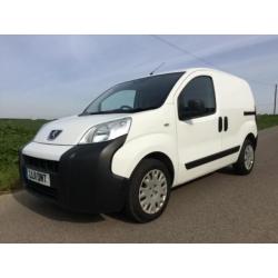 2011 11 PEUGEOT BIPPER 1.4 HDI PROFESSIONAL 1D 68 BHP DIESEL