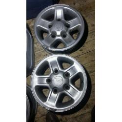 Landrover alloy wheels