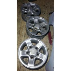 Landrover alloy wheels