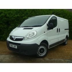 2014 14 VAUXHALL VIVARO 2.0CDTI 115BHP 6SPEED 1 OWNER CLEAN VAN
