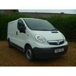 2014 14 VAUXHALL VIVARO 2.0CDTI 115BHP 6SPEED 1 OWNER CLEAN VAN