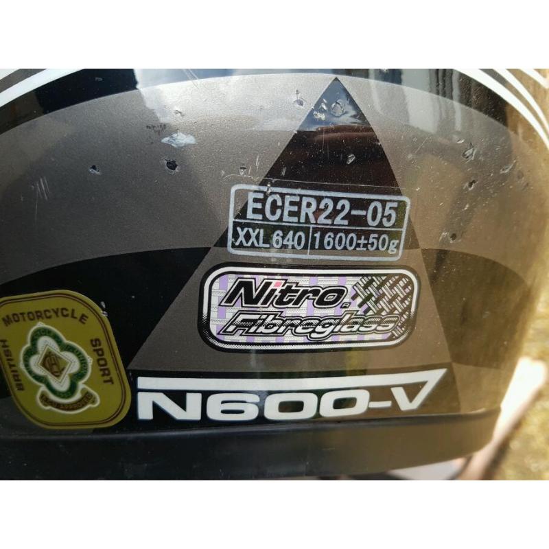 XXL motorcycle helmet