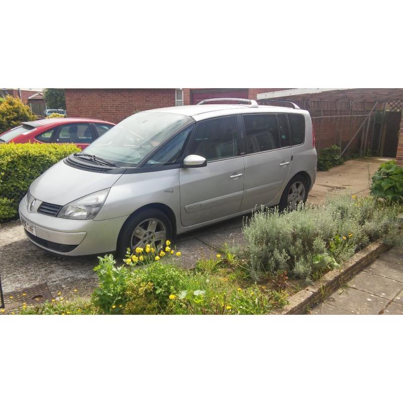 Renault Espace Rush 19Dci 56 Plate ( Full Service History Mot May 2017 )