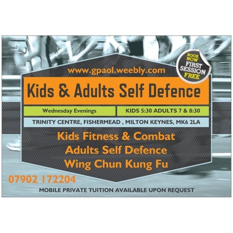 Self Defence classes for kids and adults in Milton Keynes