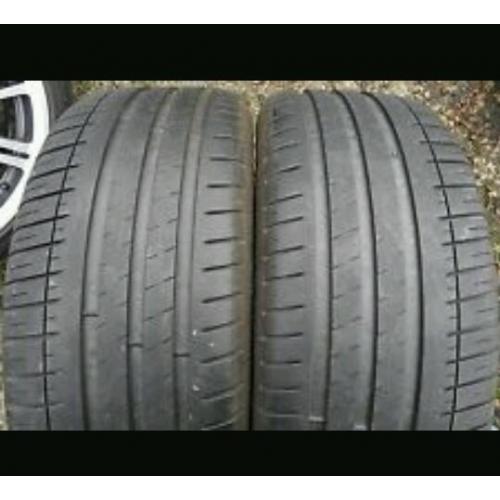 **PAIR OF 205.55.16 PART WORN CAR TYRES WITH 6mm tread
