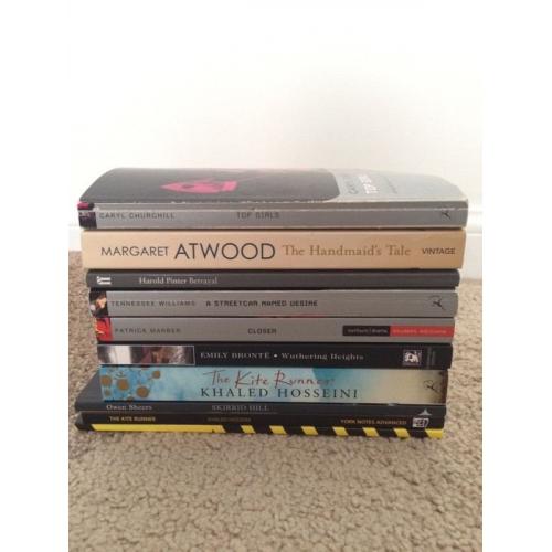 As/A2 English literature books