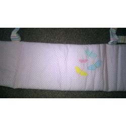 mothercare butterfly crib bedding