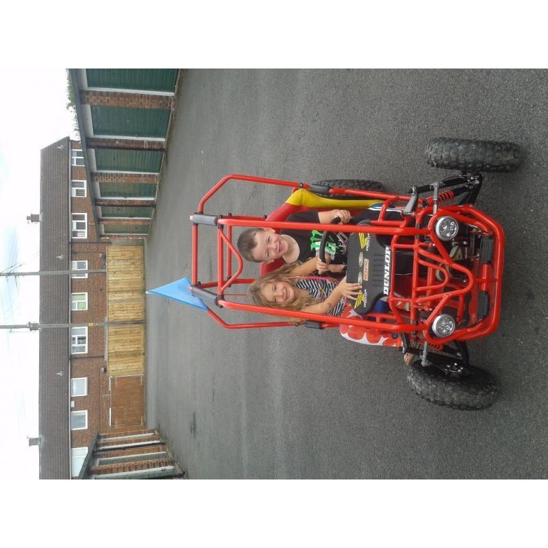 kids honda 170cc off road buggy 2 seater 550ono