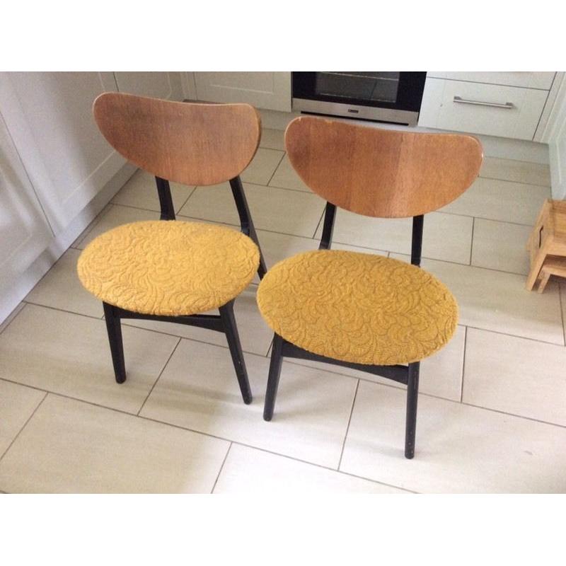 Retro vintage chairs